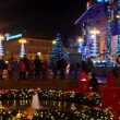 Night zargreb during advent