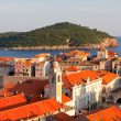 Dubrovnik's pink roofs
