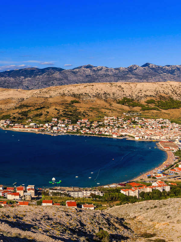 Islands of Croatia 1 plage de Pag