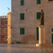 Square in front of Saint-Jacques Cathedral