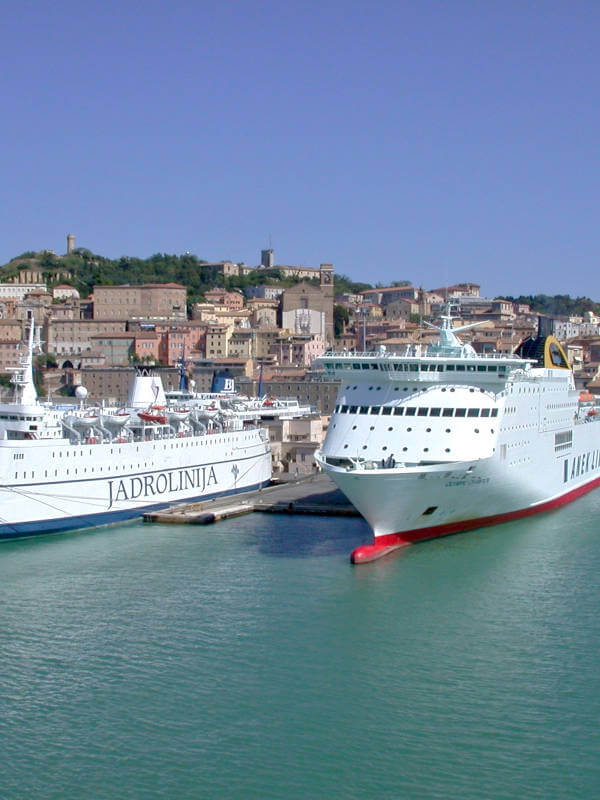 Getting to Croatia 2 ancone italie