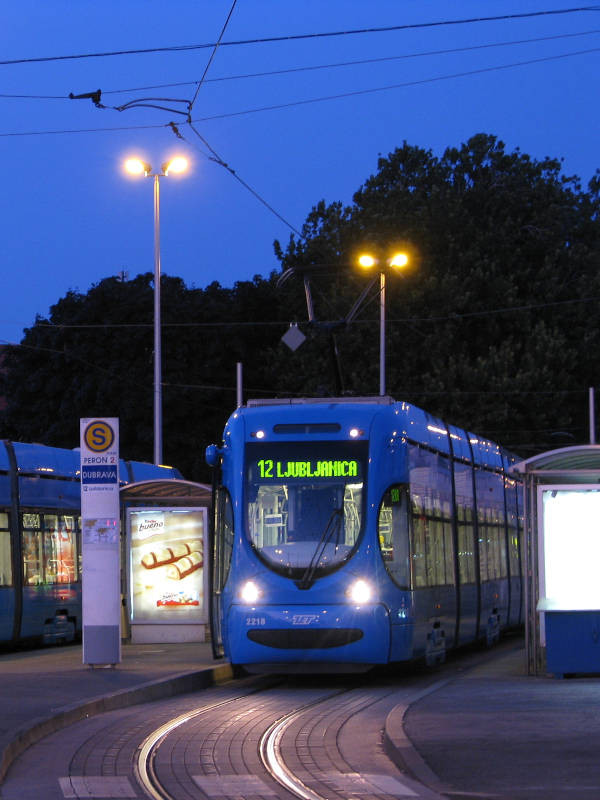 trams in Zagreb
