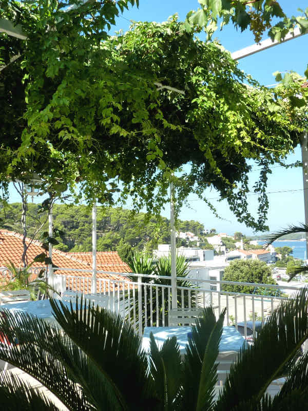 Home 12 Terrasse d'une location à Hvar