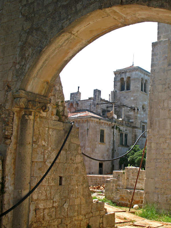 Dubrovnik 23 Benedictine monastery and abbey