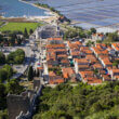 Ston wall croatia saltworks