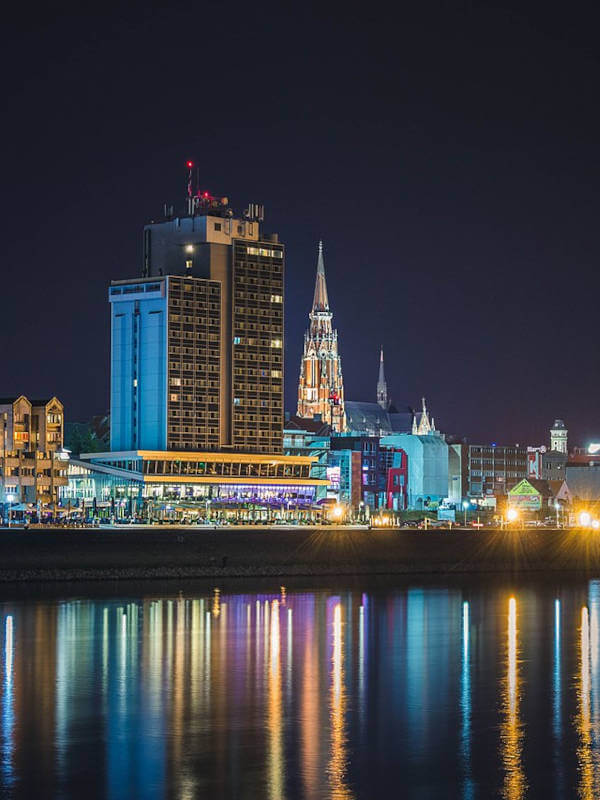 Osijek 5 Osijek de nuit