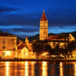 Trogir at night