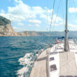 Sailing boat on the sea