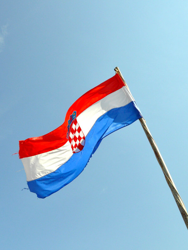 History of Croatia 4 Drapeau de Croatie