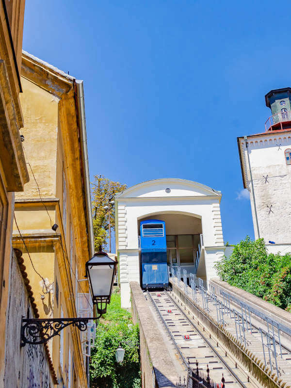 Getting around Zagreb 6 Funiculaire de Zagreb