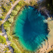 Blue hole in Croatia