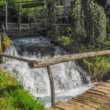 Waterfall and its bridge in Slunj