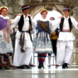 Flokloric dancers in croatia
