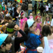 Children at the festival
