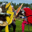 Croatia, re-enacted combat