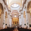 Interior of the Assumption Cathedral in Dubrovnik