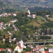 Aerial view of Krapina