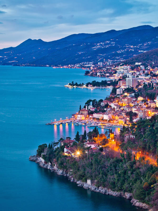 Tourist regions 3 Riviera d'Opatija et baie de Kvarner