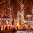 Night zargreb during advent