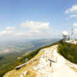 Paragliding departure in Istria