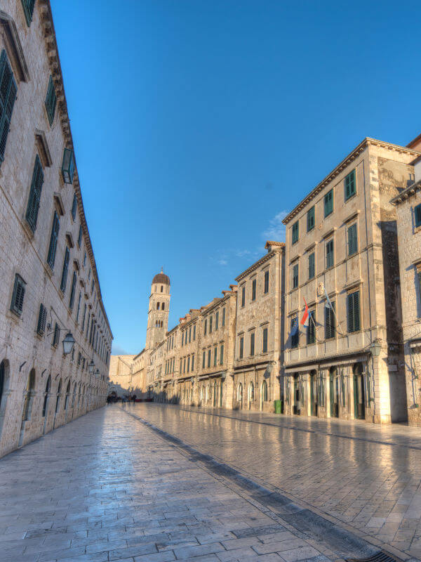 Heritage of Croatia 11 Dubrovnik croatia, stradum street