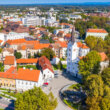Sisak's city center