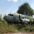 Plane at the disused Željava air base