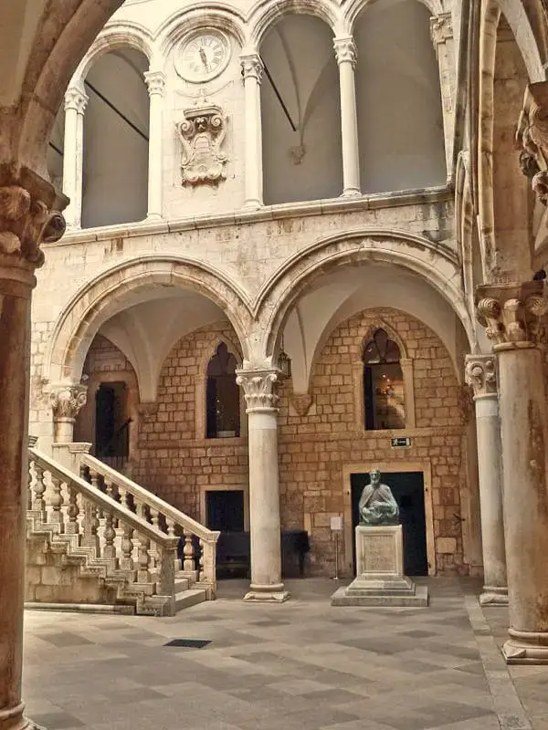 Rector's Palace 4 Courtyard of the Dubrovnik Rector's Palace